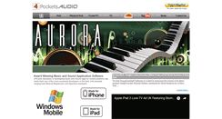 Desktop Screenshot of 4pocketsaudio.com